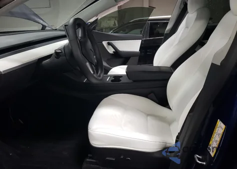 2022 Tesla Model Y из США, поврежденный, VIN 7SAYGDEE3NF439201